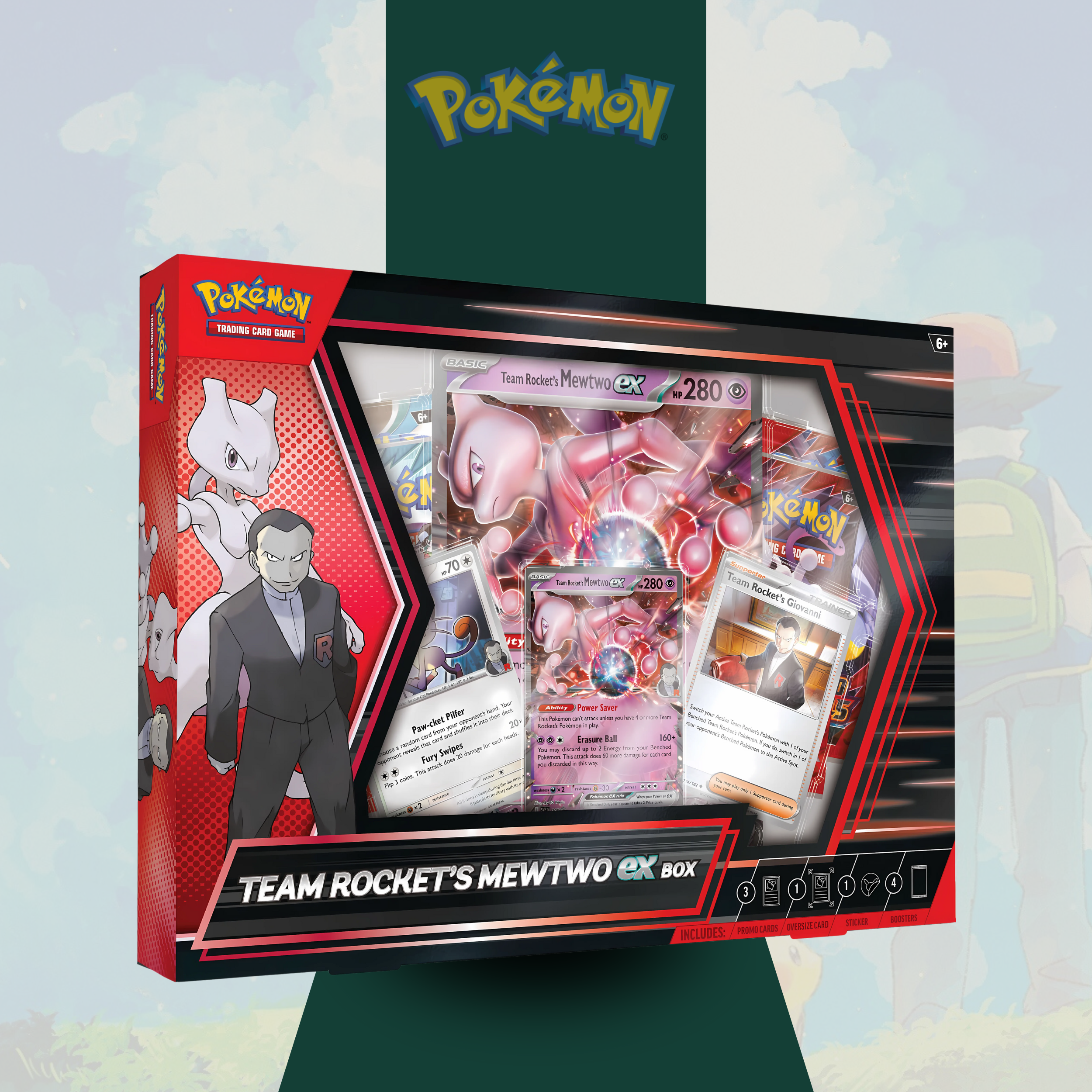 pokemon trading card games team rocket's mewtwo ex box Team Rocket's Mewtwo ex Box – NostalgiaVault.ae