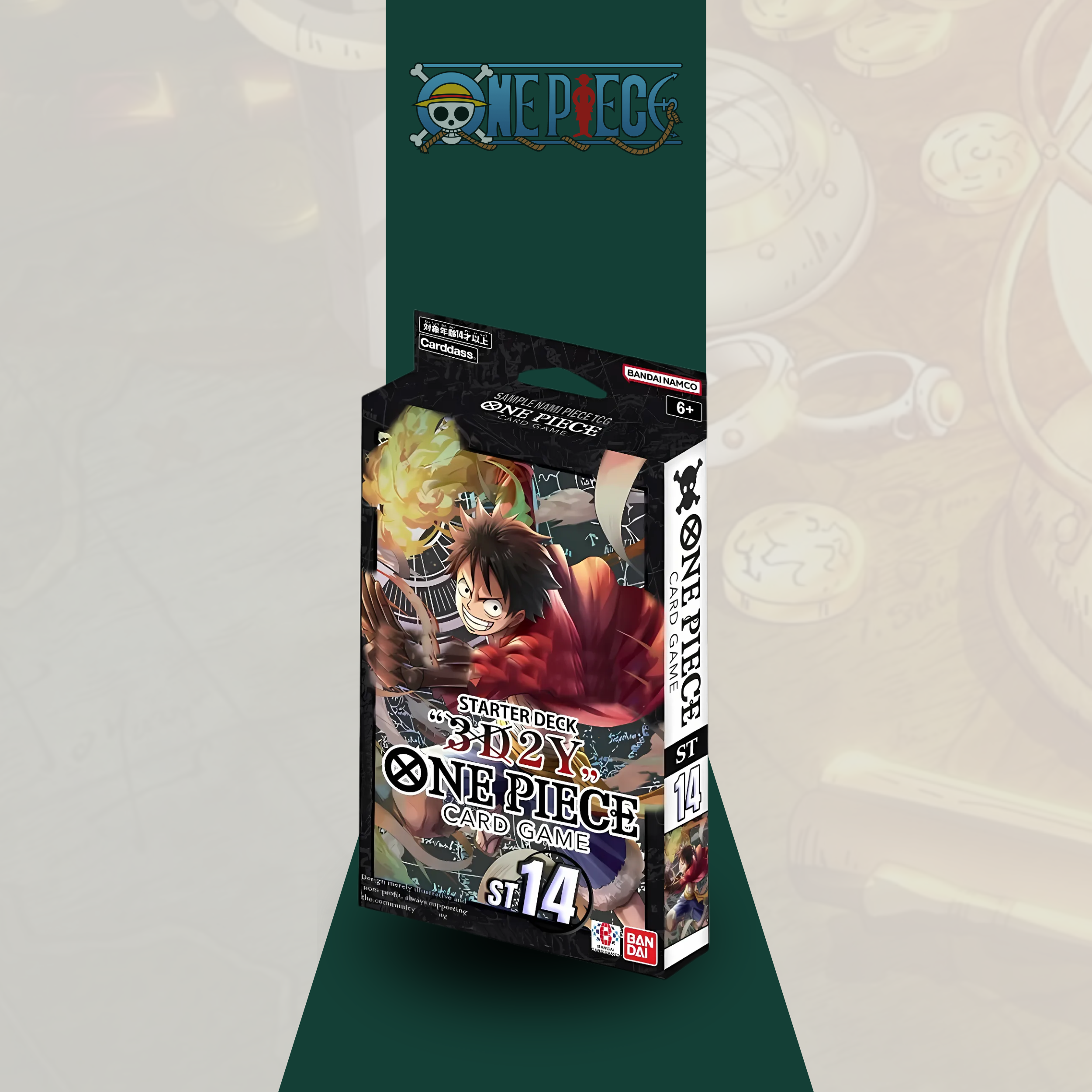 One Piece TCG: 3d2y Starter Deck (ST-14) Dubai – NostalgiaVault.ae