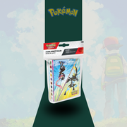Pokémon TCG Pitch Black Mini Portfolio with booster pack – front