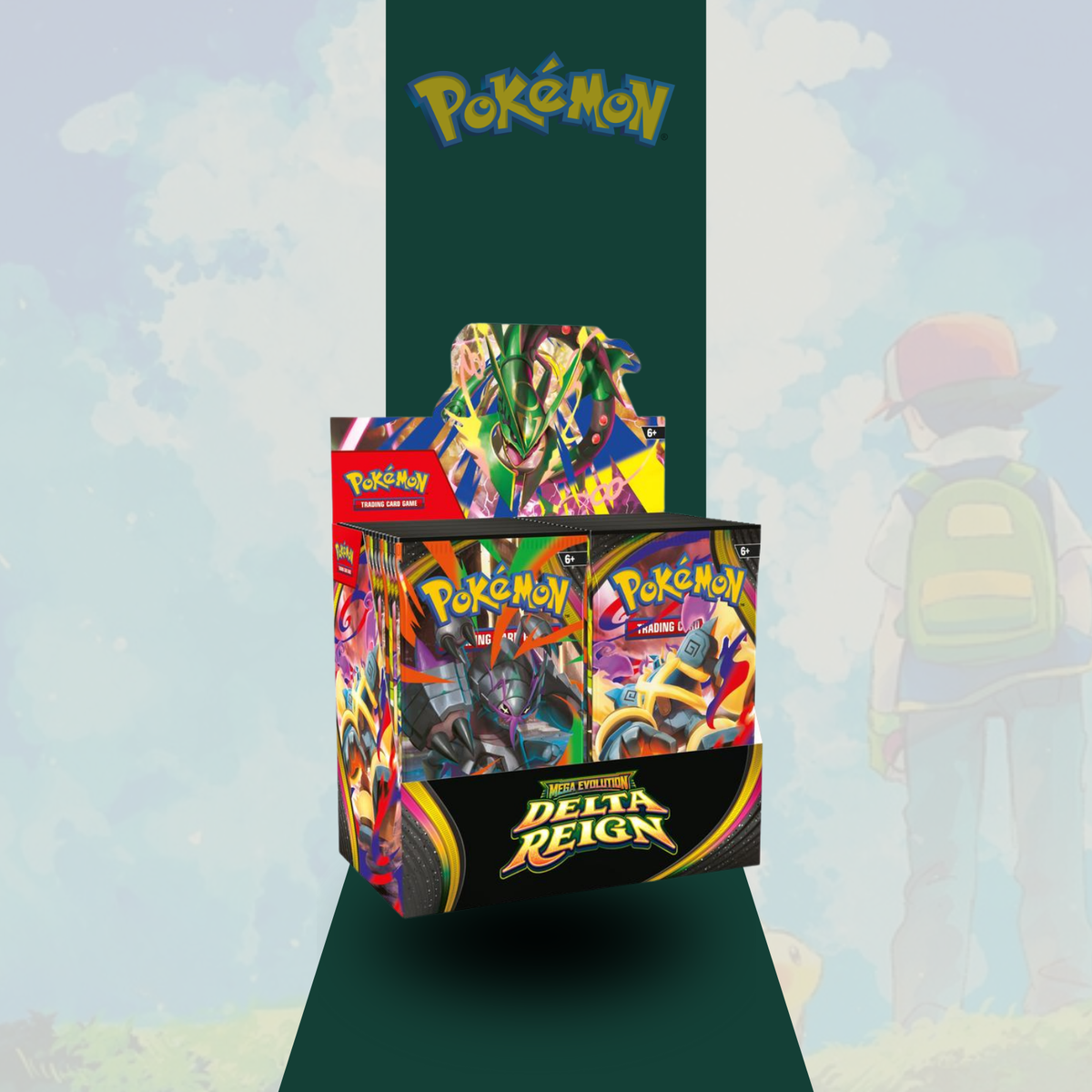 Pokémon TCG Mega Evolution Delta Reign Booster Box, 36 packs