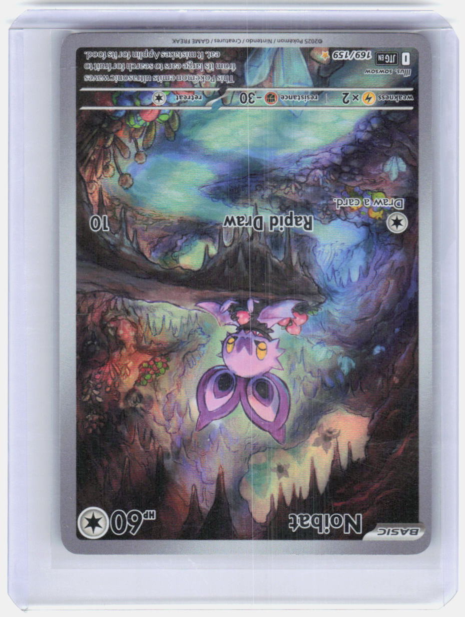 Noibat - Holo Illustration Rare SV09: Journey Together 169/159 NM