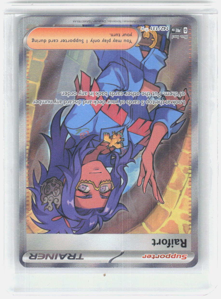 Raifort Holo Ultra Rare SV: Prismatic Evolutions 142/131 NM