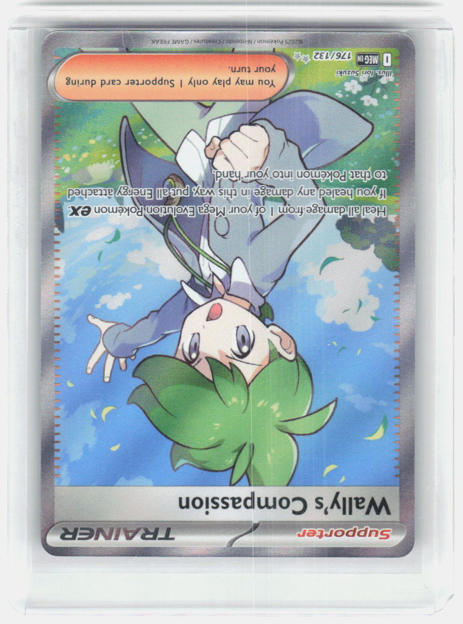 Wally's Compassion Holo Ultra Rare ME01: Mega Evolution 176/132 NM