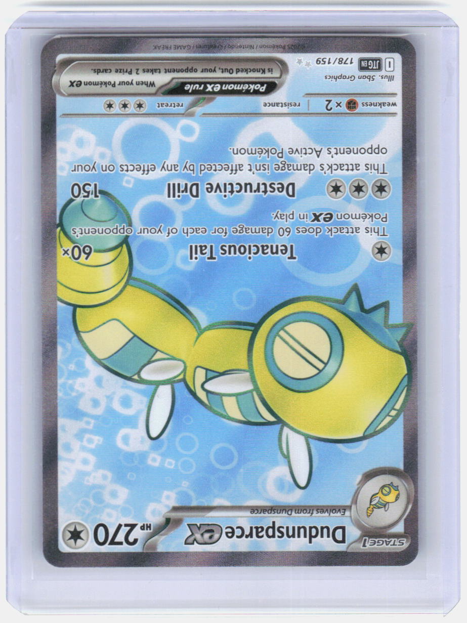 Dudunsparce ex Holo Ultra Rare SV09: Journey Together 178/159 NM