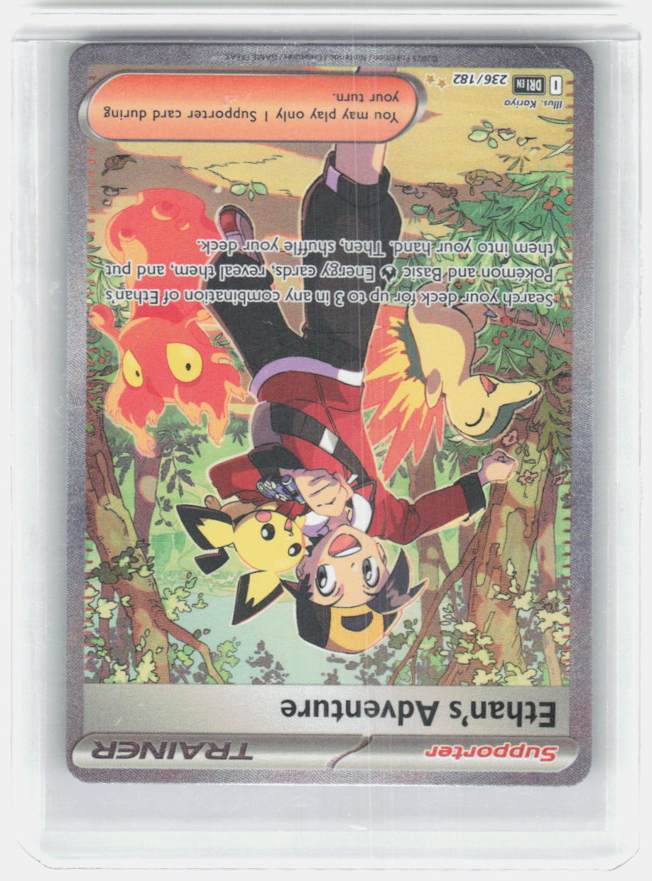 Ethan's Adventure Holo Special Illustration Rare SV10: Destined Rivals 236/182 NM
