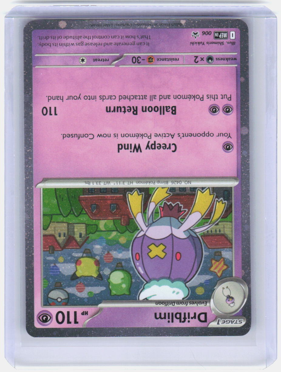 Drifblim - (Cosmos Holo) Holo Promo ME: Mega Evolution Promo 006 NM