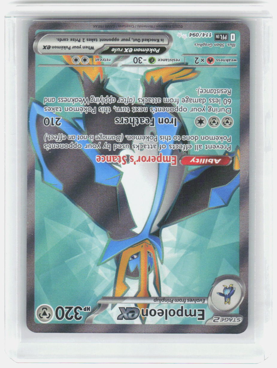 Empoleon ex Holo Ultra Rare ME02: Phantasmal Flames 114/094 NM