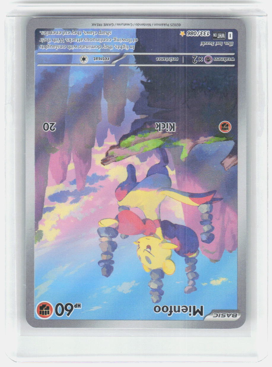 Mienfoo Holo Illustration Rare SV: White Flare 133/086 NM