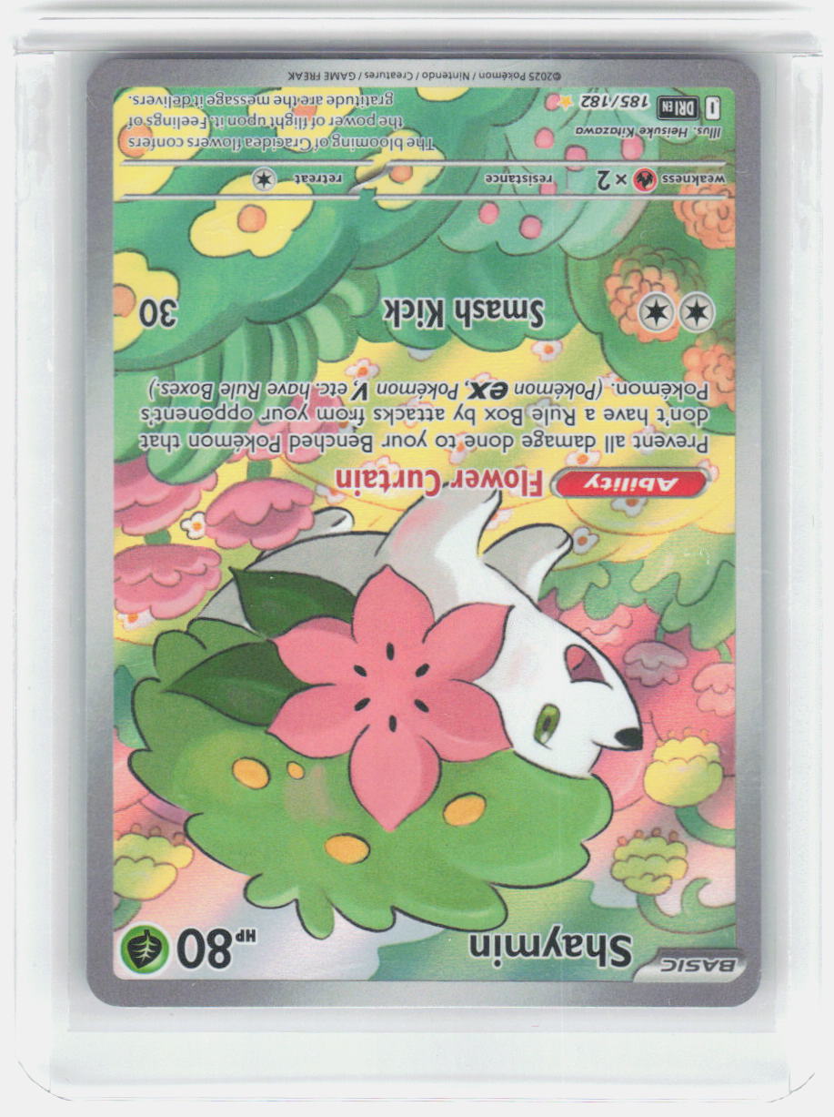Shaymin Holo Illustration Rare SV10: Destined Rivals 185/182 NM
