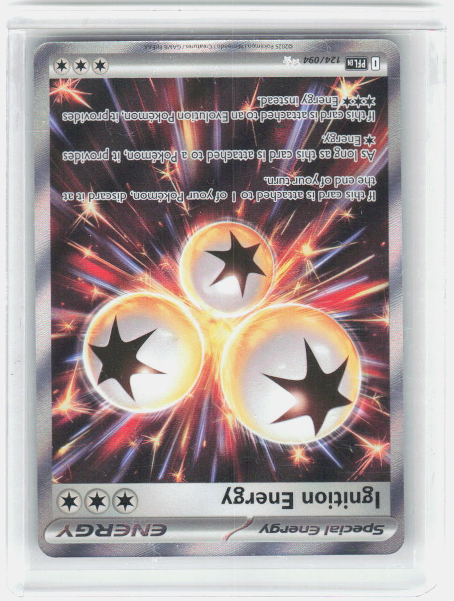 Ignition Energy Holo Ultra Rare ME02: Phantasmal Flames 124/094 NM