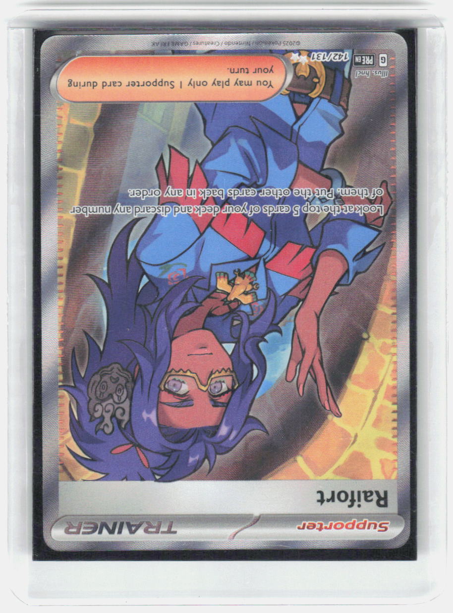 Raifort Holo Ultra Rare SV: Prismatic Evolutions 142/131 NM