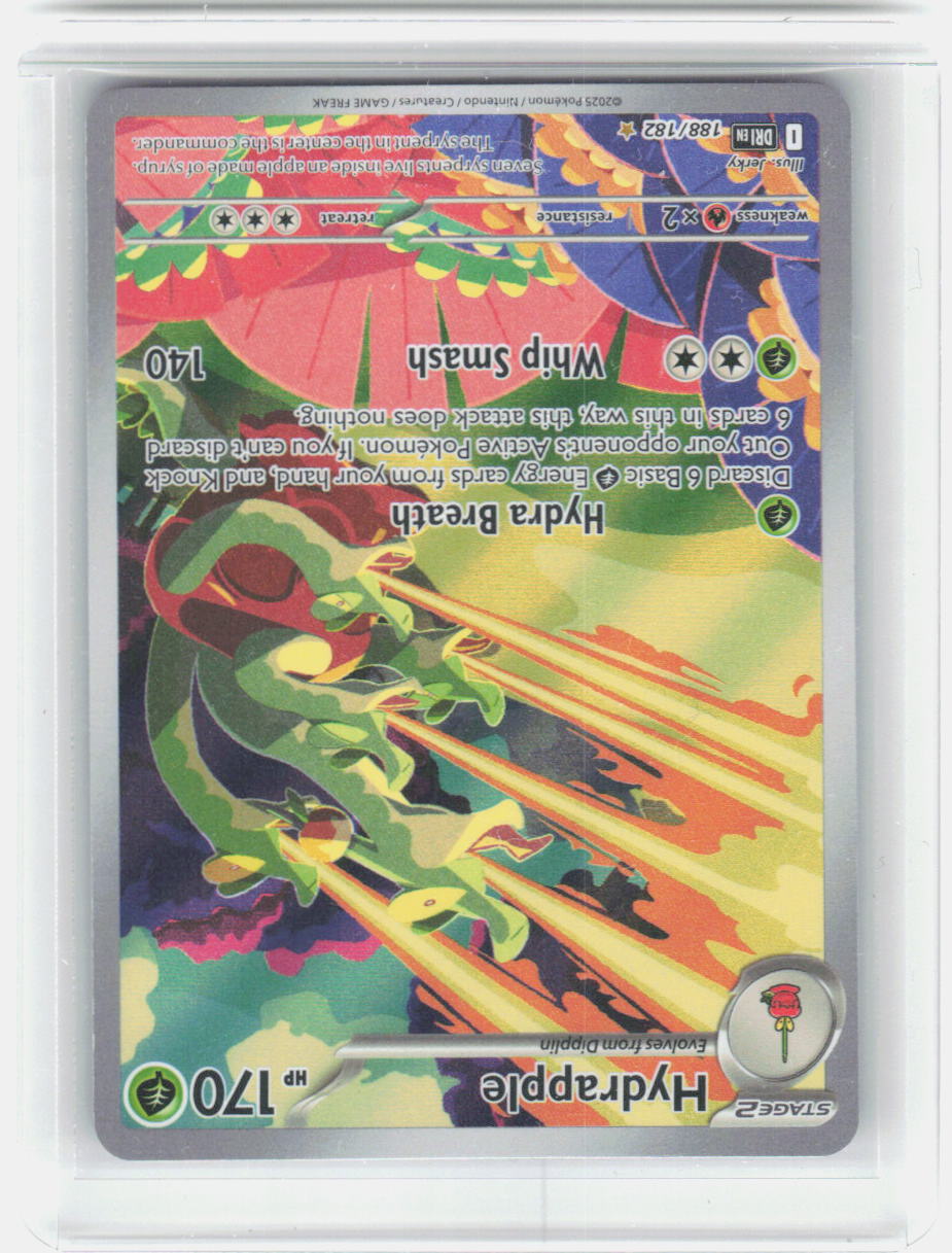 Hydrapple - Holo Illustration Rare SV10: Destined Rivals 188/182 NM