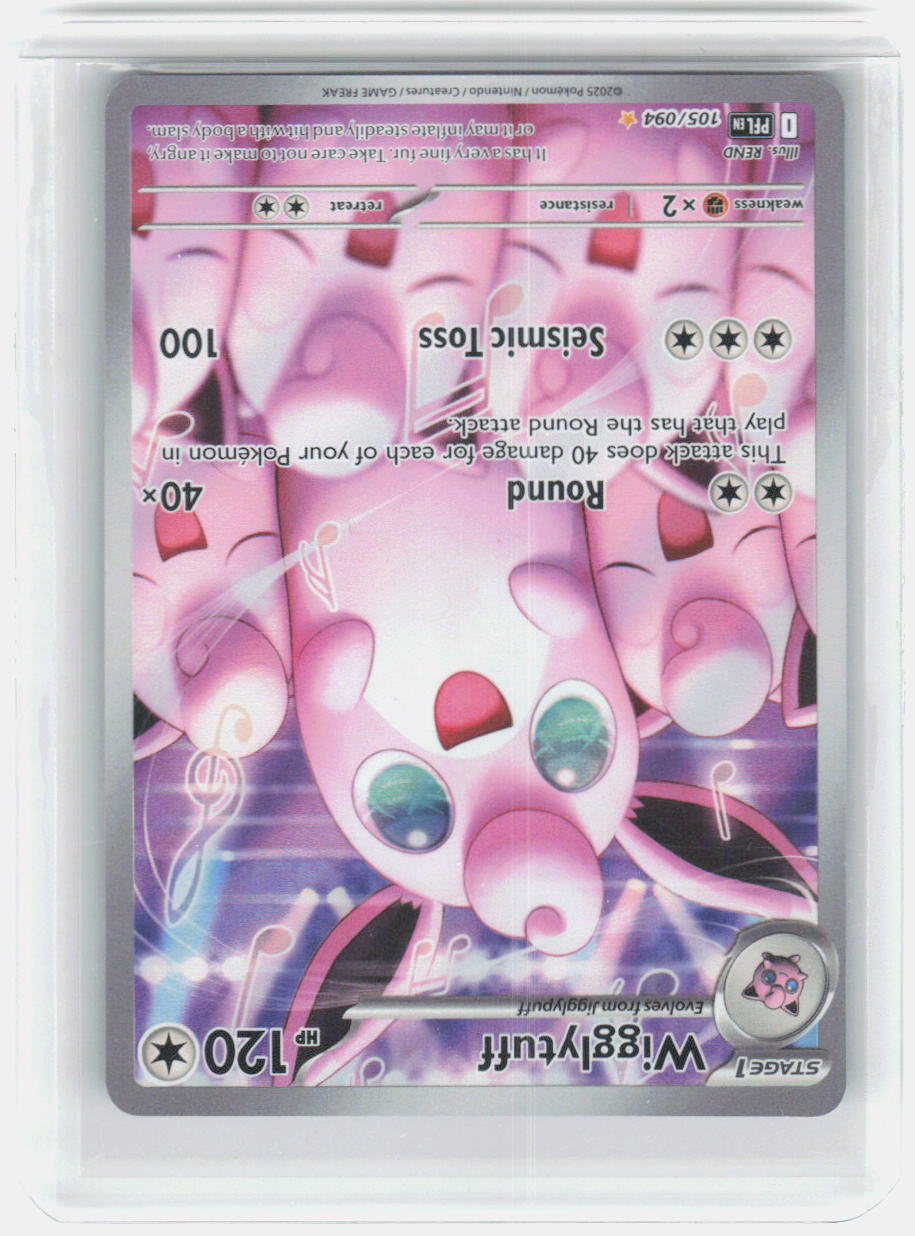 Wigglytuff Holo Illustration Rare ME02: Phantasmal Flames 105/094 NM