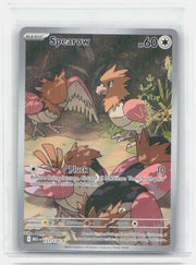Spearow Holo Illustration Rare ME01: Mega Evolution 151/132 NM