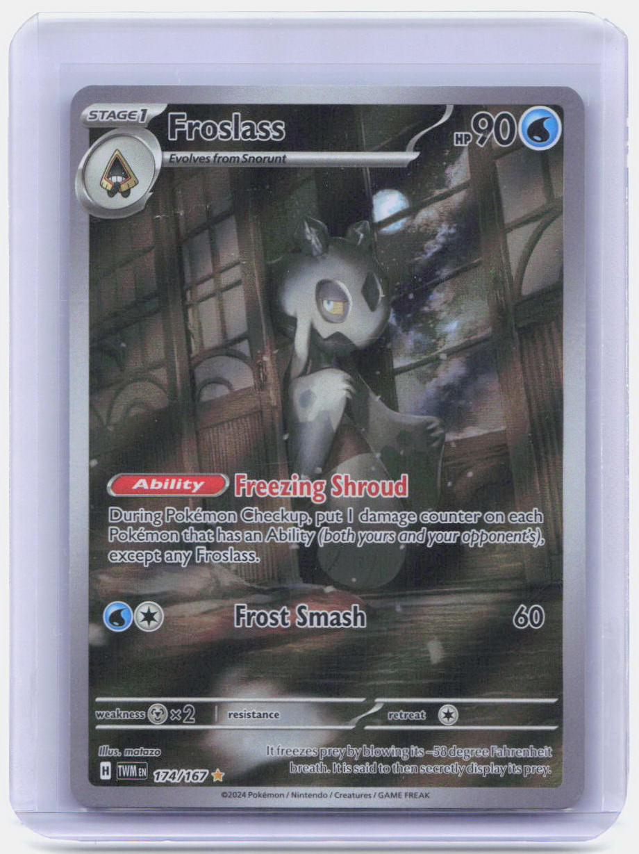 Froslass Holo Illustration Rare SV06: Twilight Masquerade 174/167 NM