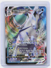 Ice Rider Calyrex VMAX Holo Ultra Rare SWSH06: Chilling Reign 046/198 NM
