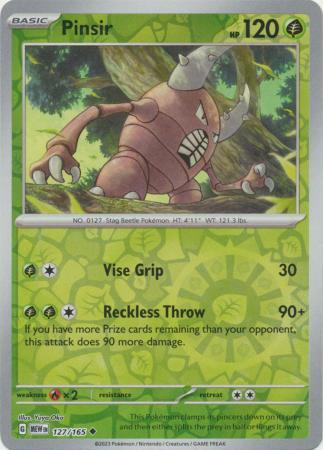 Pinsir [Reverse Holo]