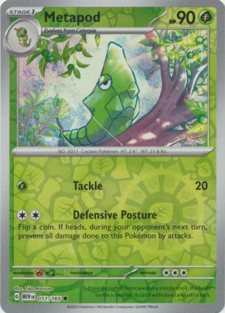 Metapod [Reverse Holo]