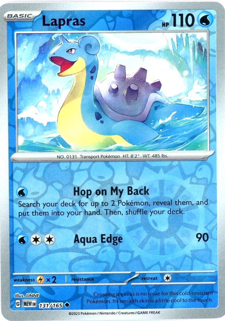 Lapras [Reverse Holo]