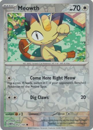 Meowth [Reverse Holo]