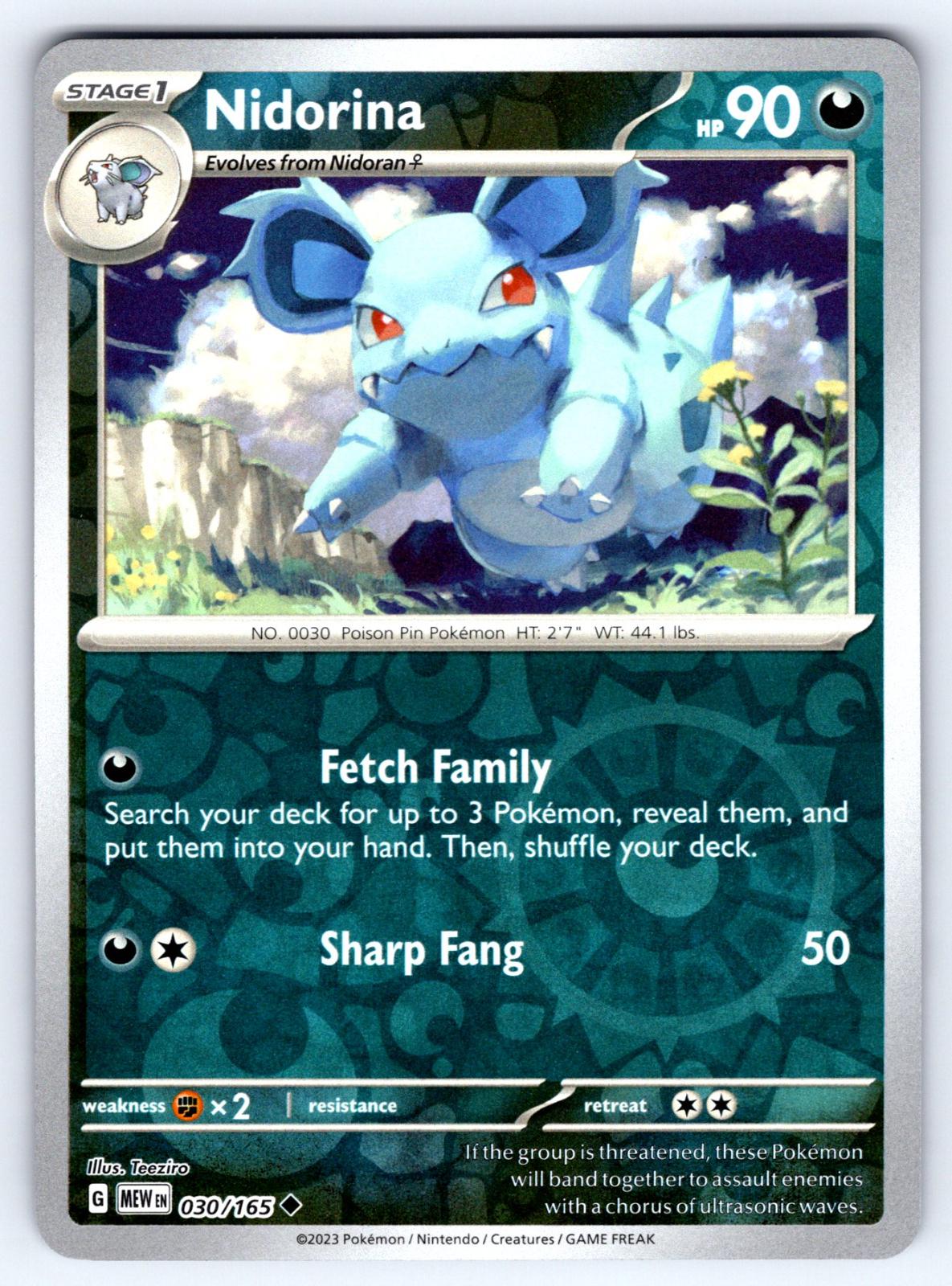 Nidorina [Reverse Holo]