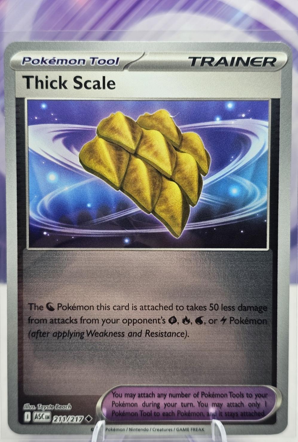 Thick Scale [Reverse Holo]