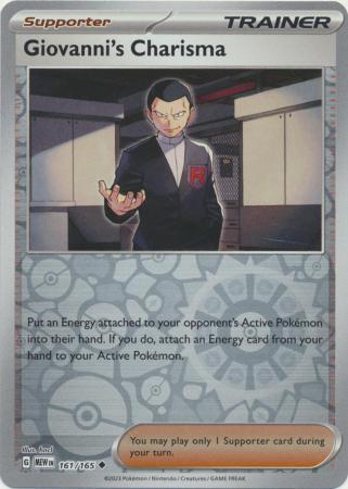 Giovanni's Charisma [Reverse Holo]