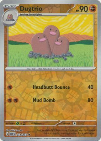 Dugtrio [Reverse Holo]
