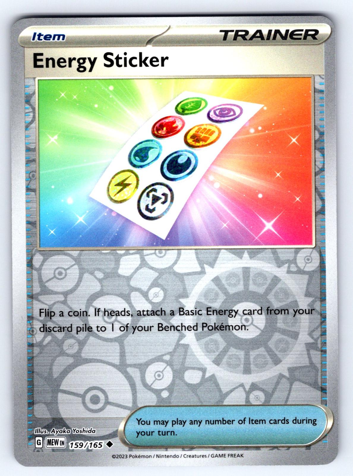 Energy Sticker [Reverse Holo]