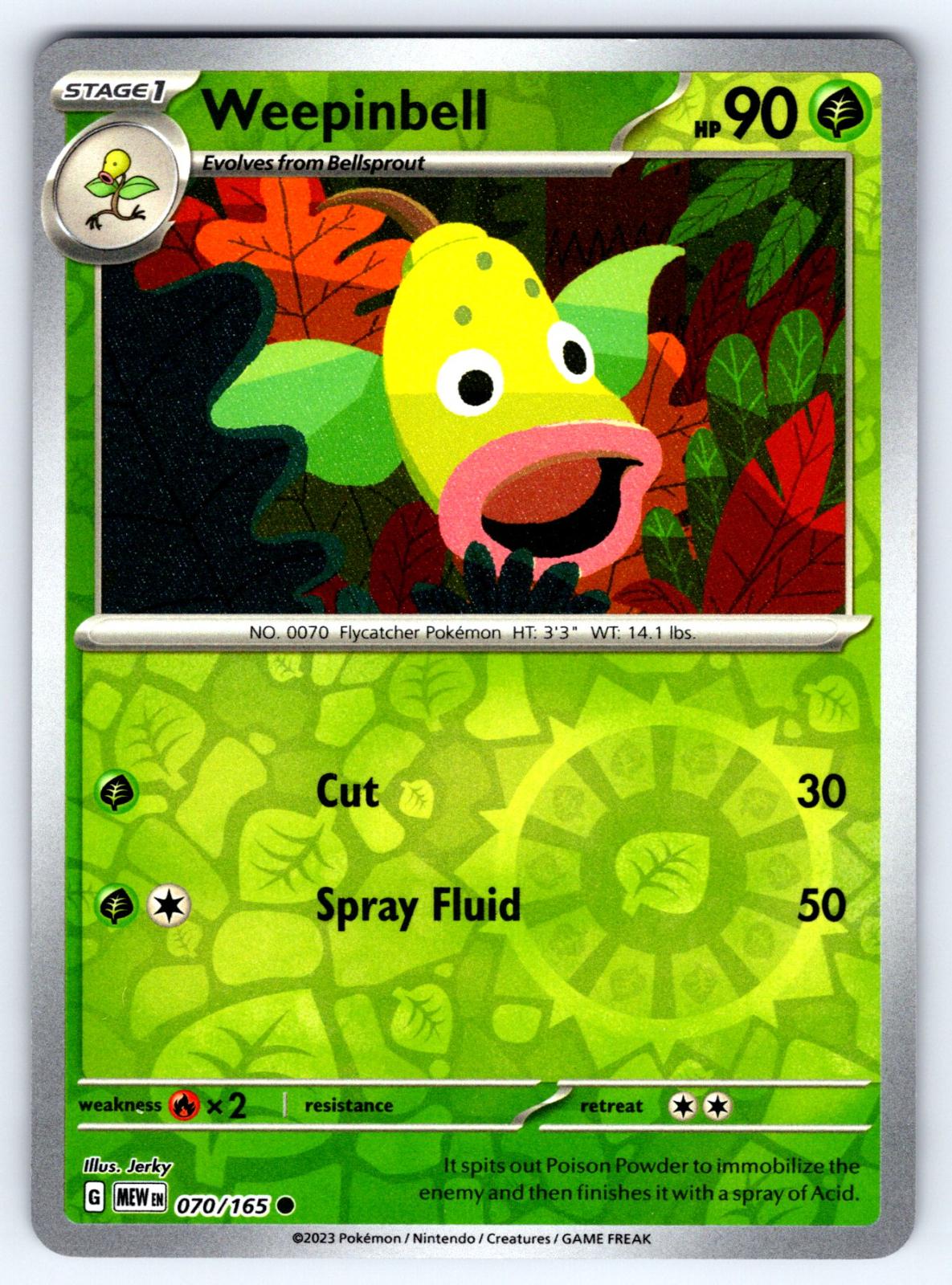 Weepinbell [Reverse Holo]