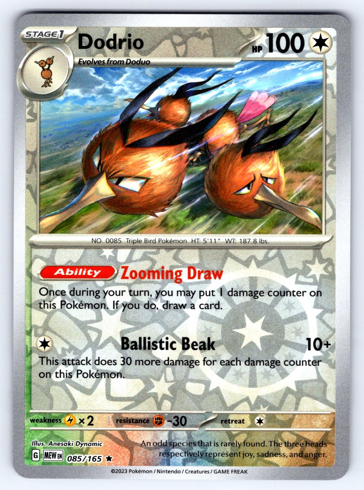 Dodrio [Reverse Holo]