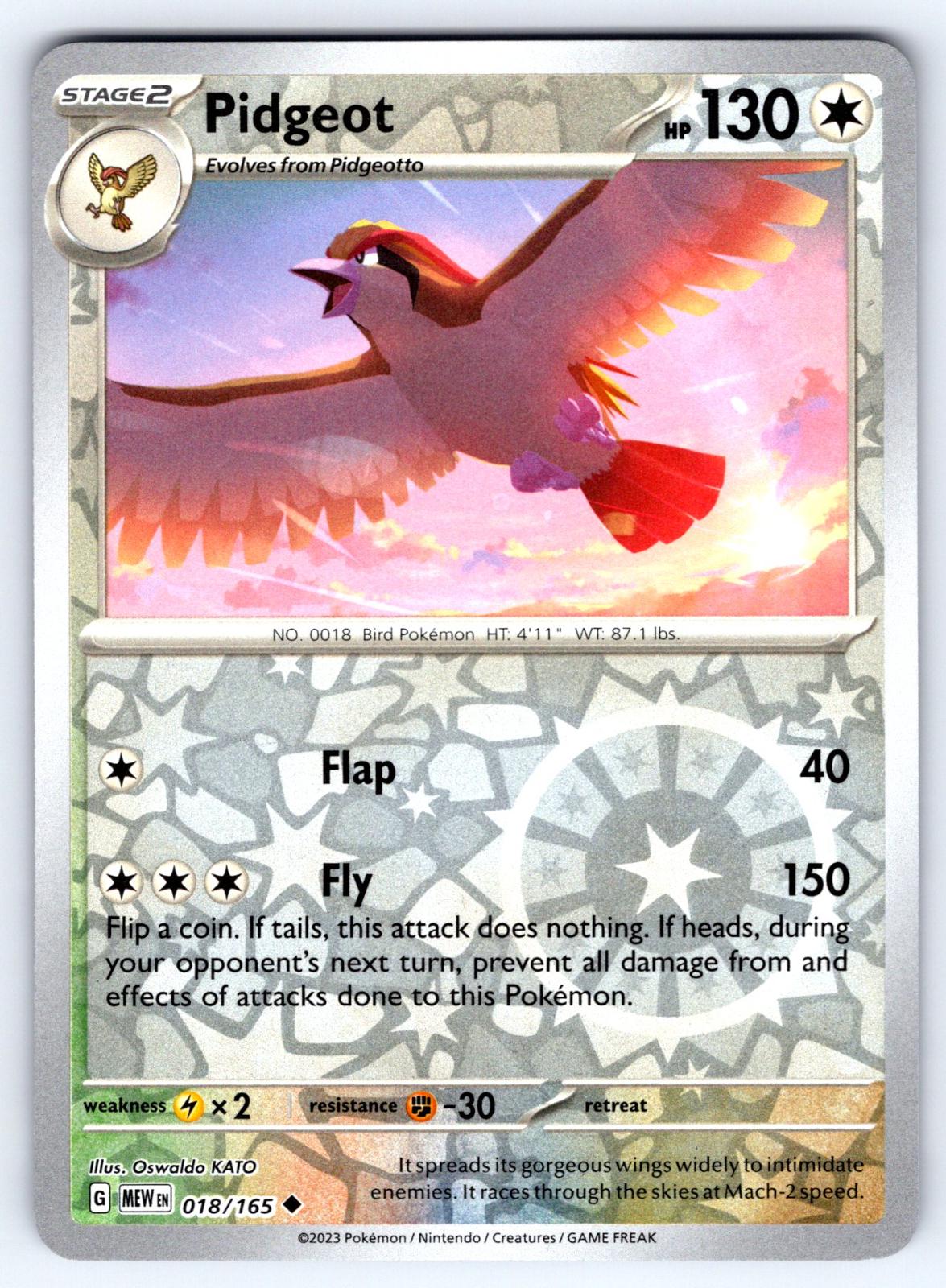 Pidgeot [Reverse Holo]