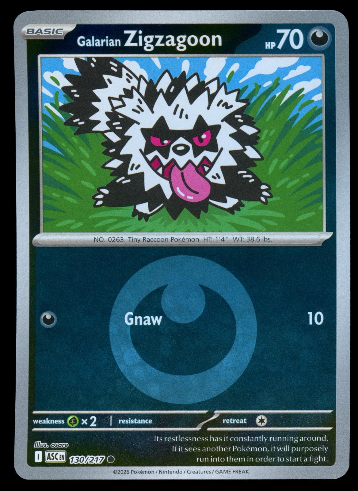 Galarian Zigzagoon [Energy]