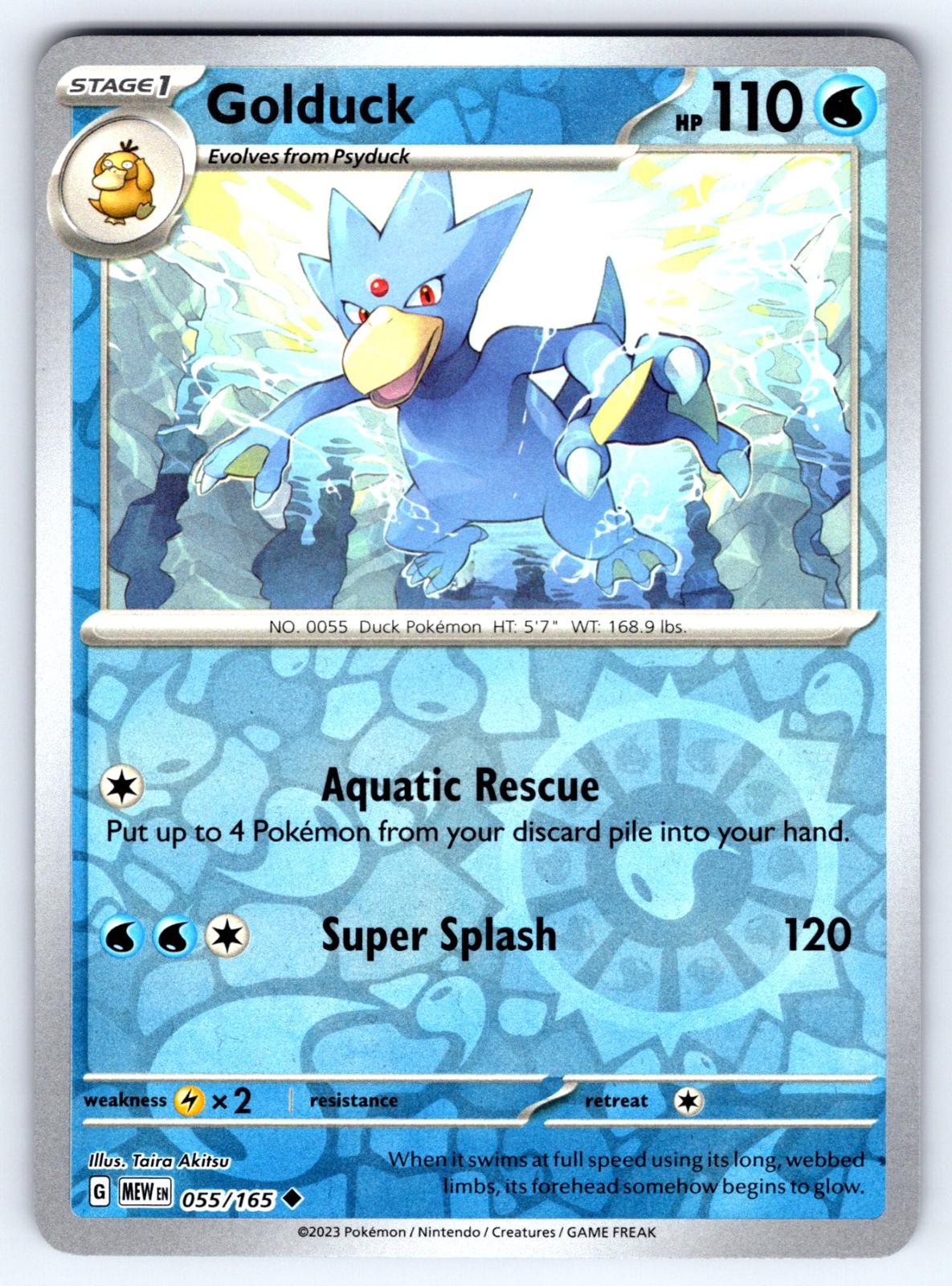 Golduck [Reverse Holo]