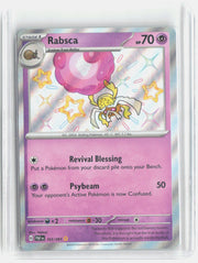 Rabsca Holo Shiny Rare SV: Paldean Fates 163/091 NM