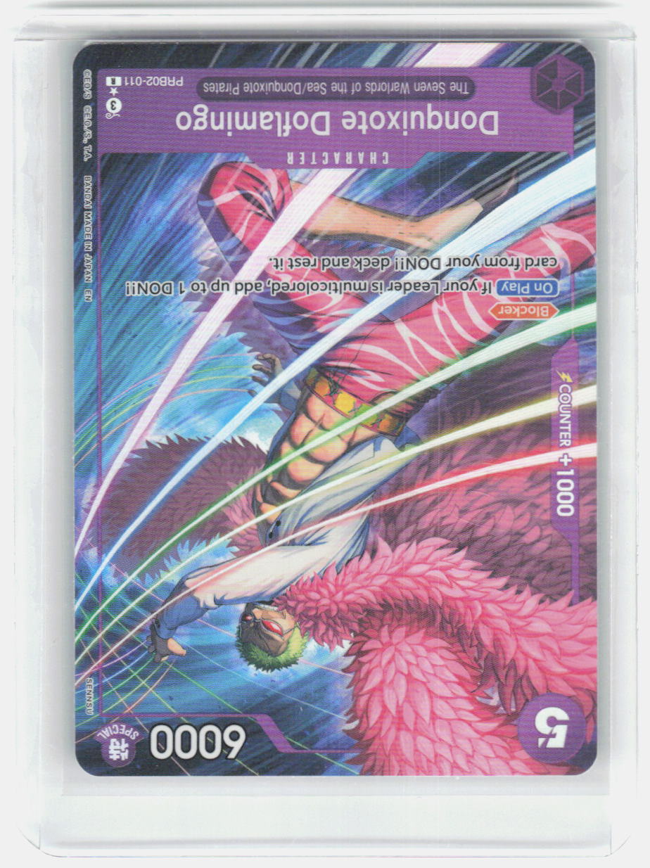 Donquixote Doflamingo (Alternate Art) Foil R Premium Booster -The Best- Vol. 2 PRB02-011 NM
