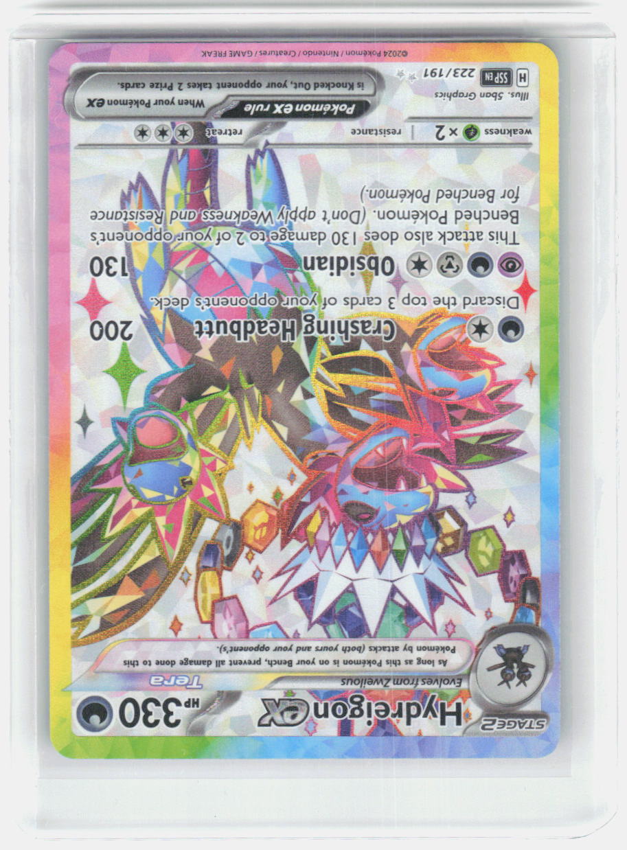 Hydreigon ex Holo Ultra Rare SV08: Surging Sparks 223/191 NM