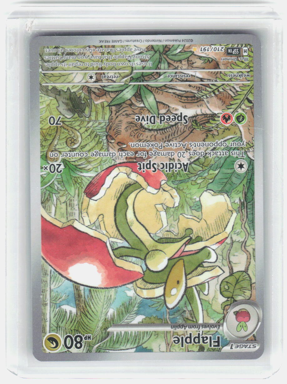 Flapple Holo Illustration Rare SV08: Surging Sparks 210/191 NM