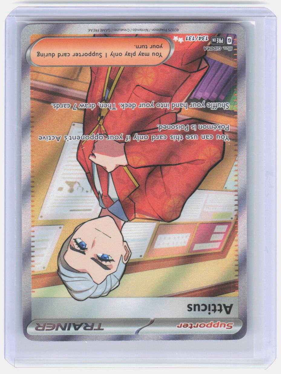Atticus Holo Ultra Rare SV: Prismatic Evolutions 134/131 NM