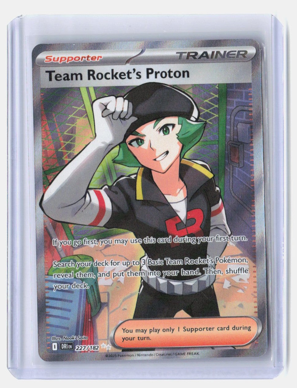 Team Rocket's Proton - Holo Ultra Rare SV10: Destined Rivals 227/182 NM