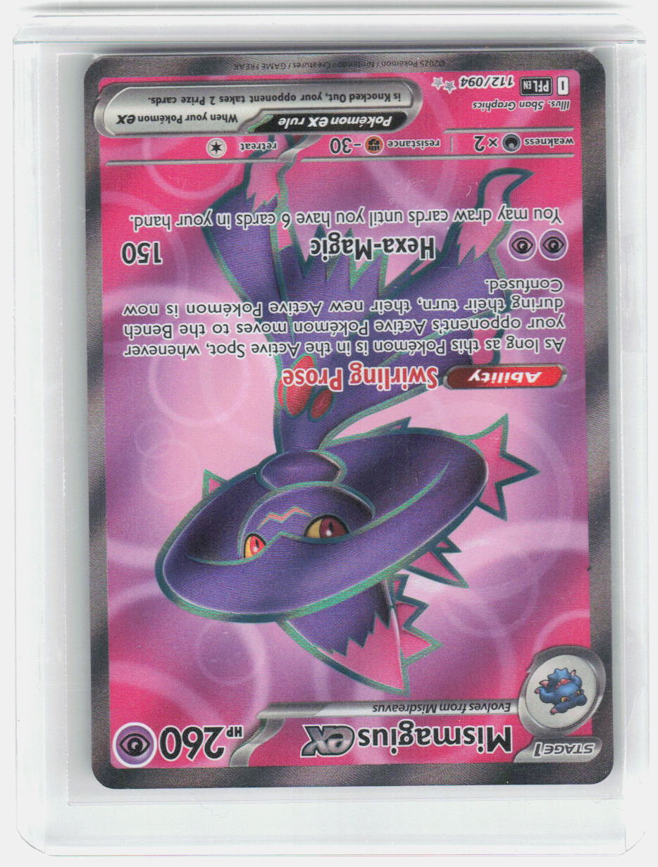 Mismagius ex - Holo Ultra Rare ME02: Phantasmal Flames 112/094 NM
