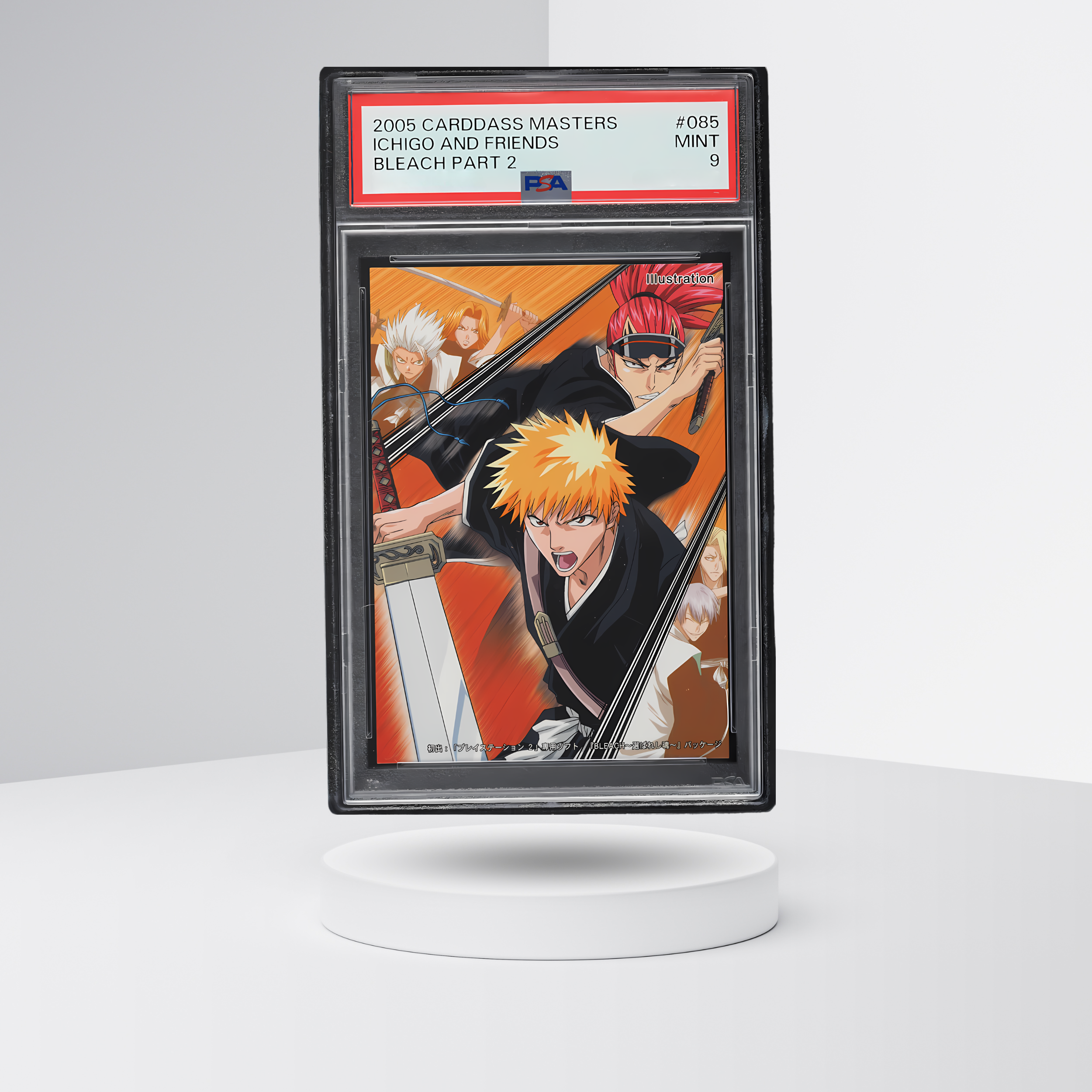 2005 Carddass Masters Bleach Part 2 Ichigo And Friends #85 PSA 9 MINT - 1 of 1