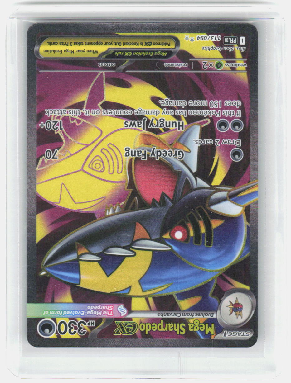 Mega Sharpedo ex - Holo Ultra Rare ME02: Phantasmal Flames 113/094 NM
