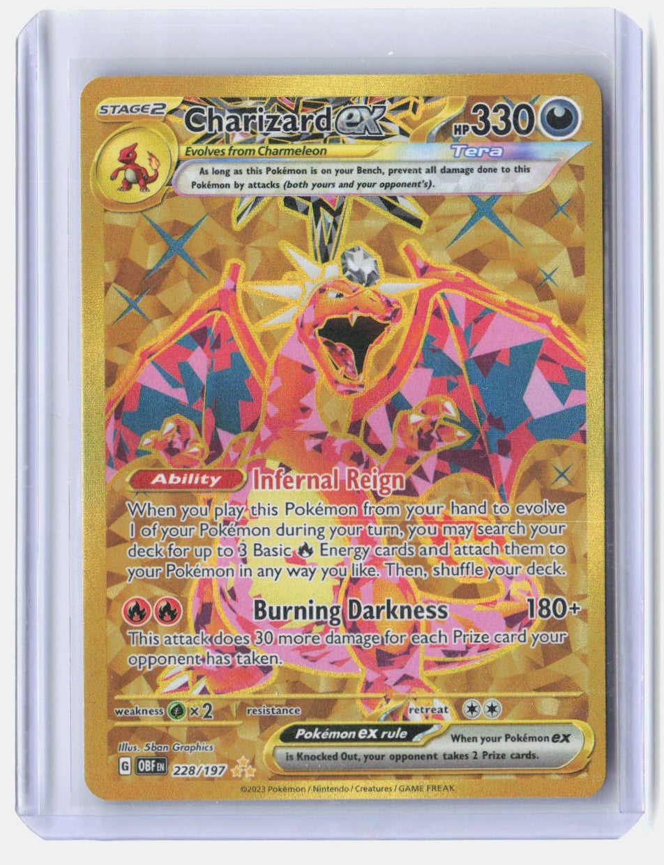 Charizard ex Holo Hyper Rare SV03: Obsidian Flames 228/197 NM