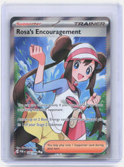 Rosa's Encouragement - Holo Ultra Rare ME03: Perfect Order 114/088 NM