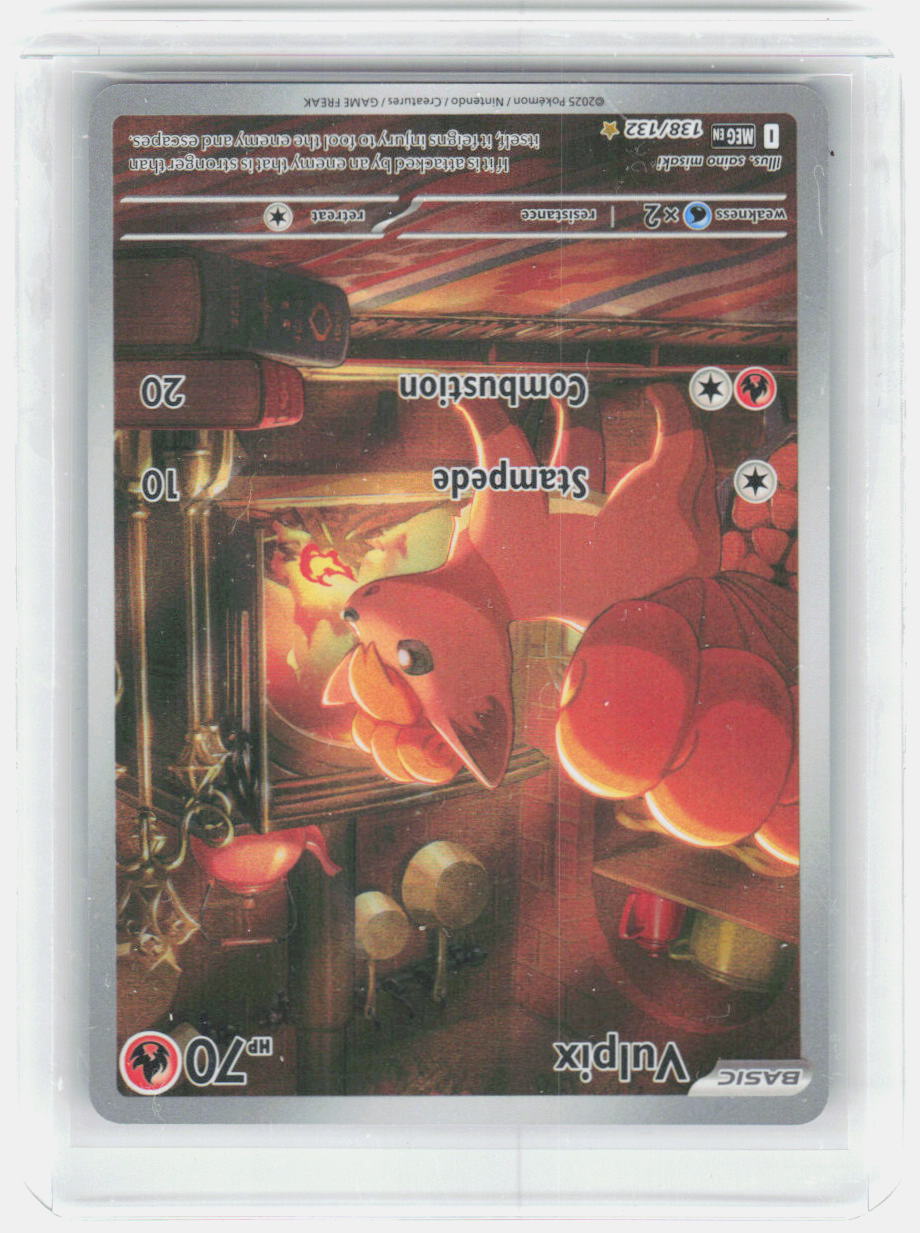 Vulpix Holo Illustration Rare ME01: Mega Evolution 138/132 NM