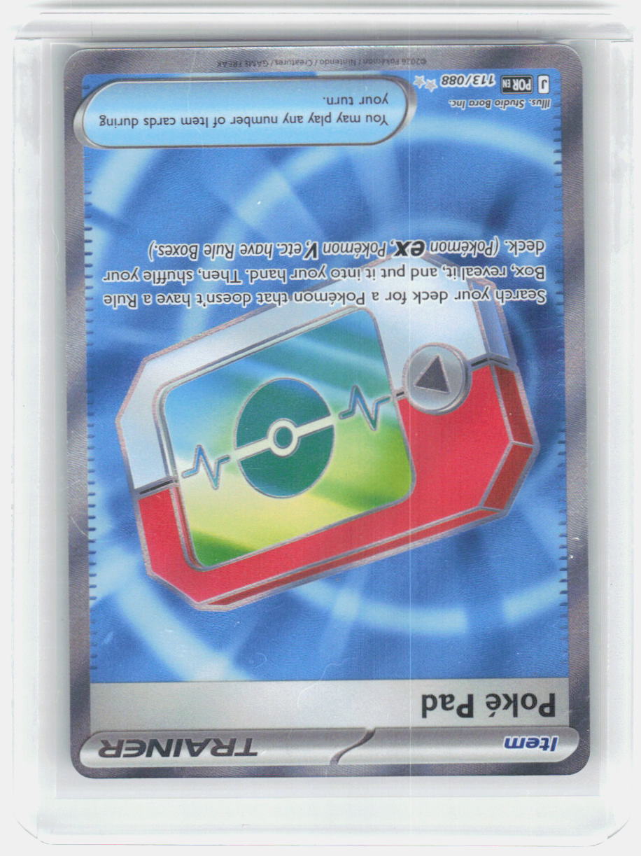 Poke Pad Holo Ultra Rare ME03: Perfect Order 113/088 NM