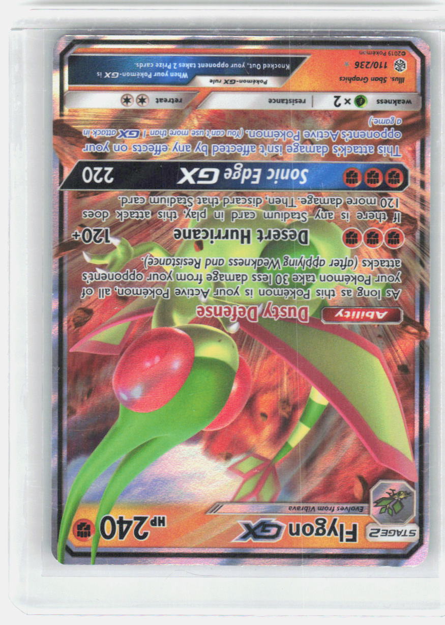 Flygon GX Holo Ultra Rare SM - Cosmic Eclipse 110/236 NM