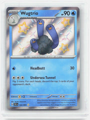 Wugtrio Holo Shiny Rare SV: Paldean Fates 122/091 NM