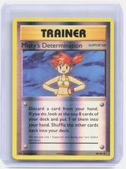Misty's Determination Reverse Holo Uncommon XY - Evolutions 80/108 NM